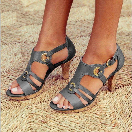 Livia - Sandali eleganti con tacco alto per un comfort superiore